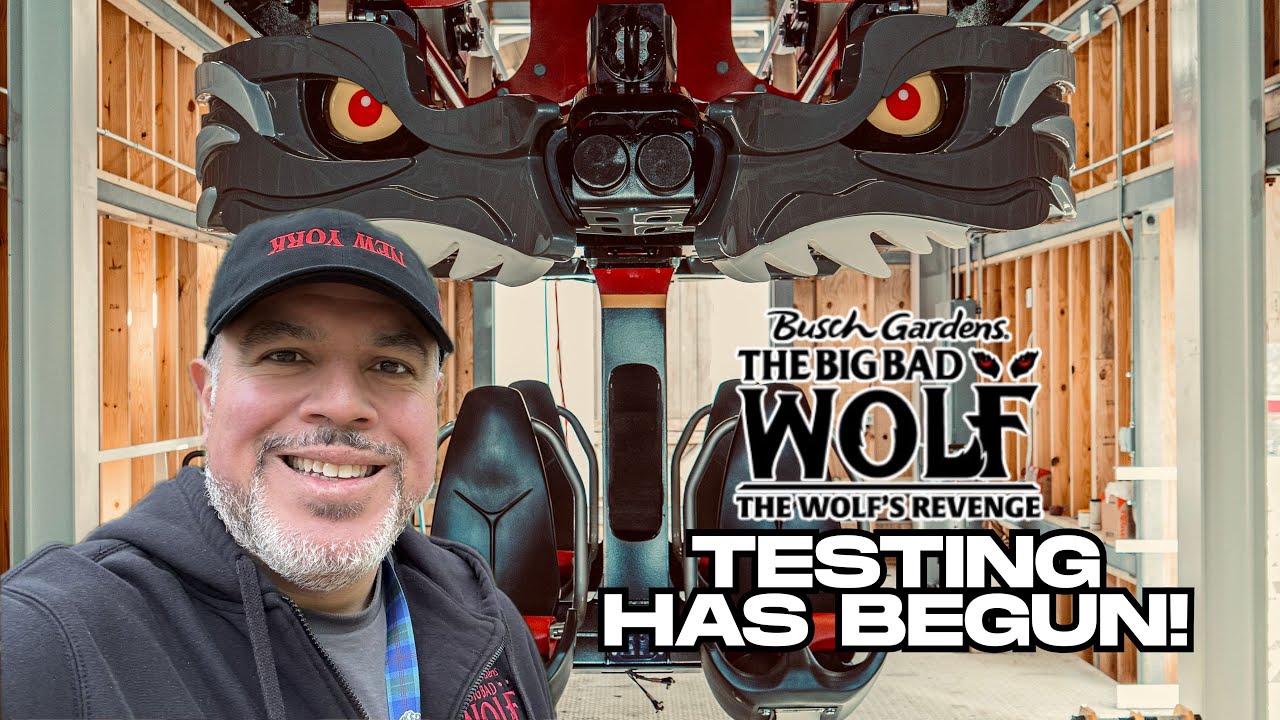 Big Bad Wolf News & Busch Gardens Williamsburg Updates!