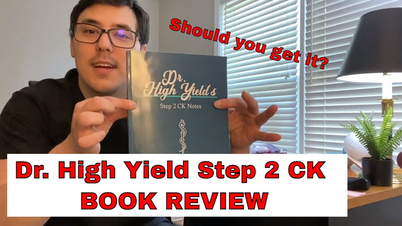 Dr High Yield Step 2 CK Book Review!! Is it worth getting? | Medwithwil