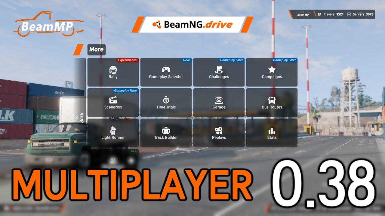 Как скачать и установить BeamMP (0.38) BeamNG Drive Многопользовательский ОНЛАЙН-режим 2025