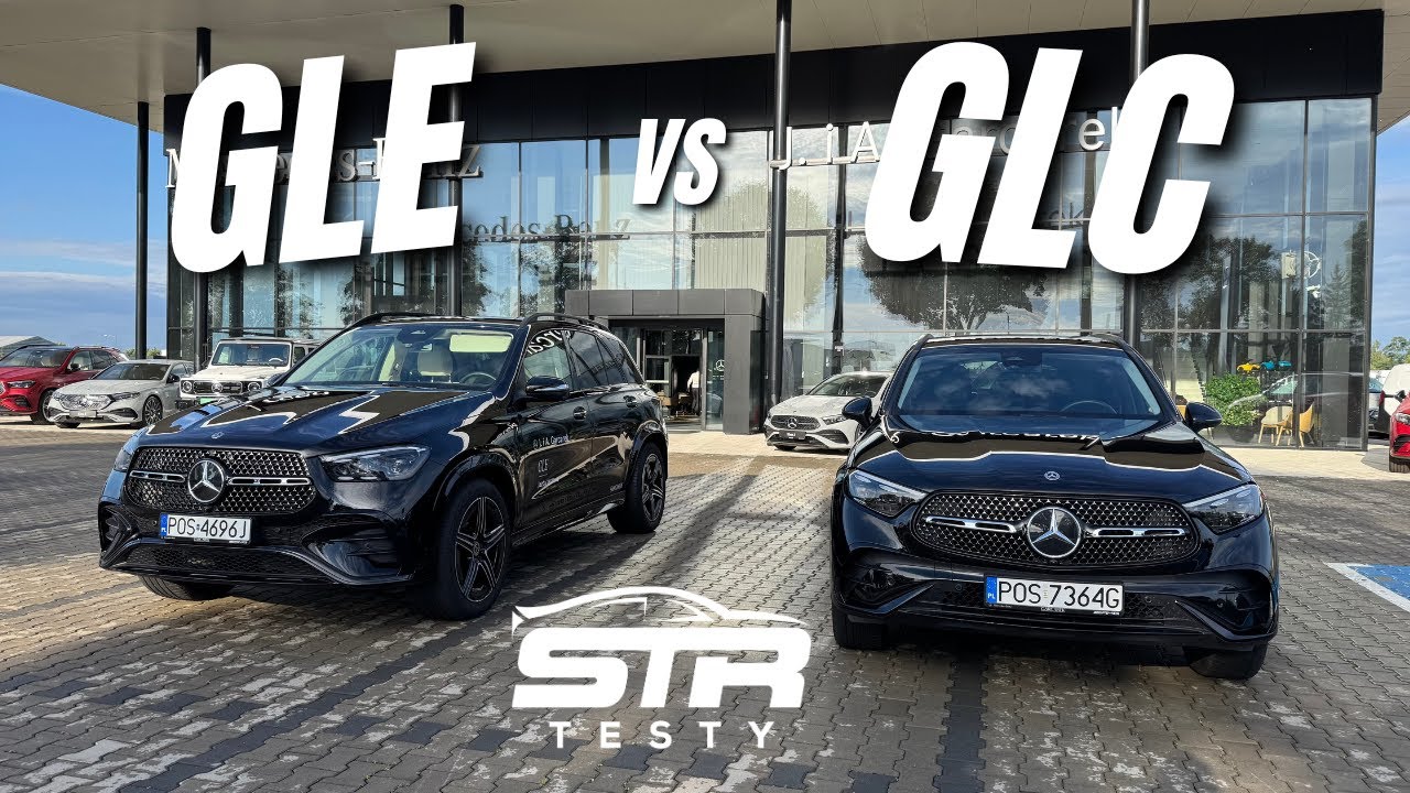 STR#468: Mercedes-Benz GLC300e vs GLE300d - która gwiazda bardziej lśni?