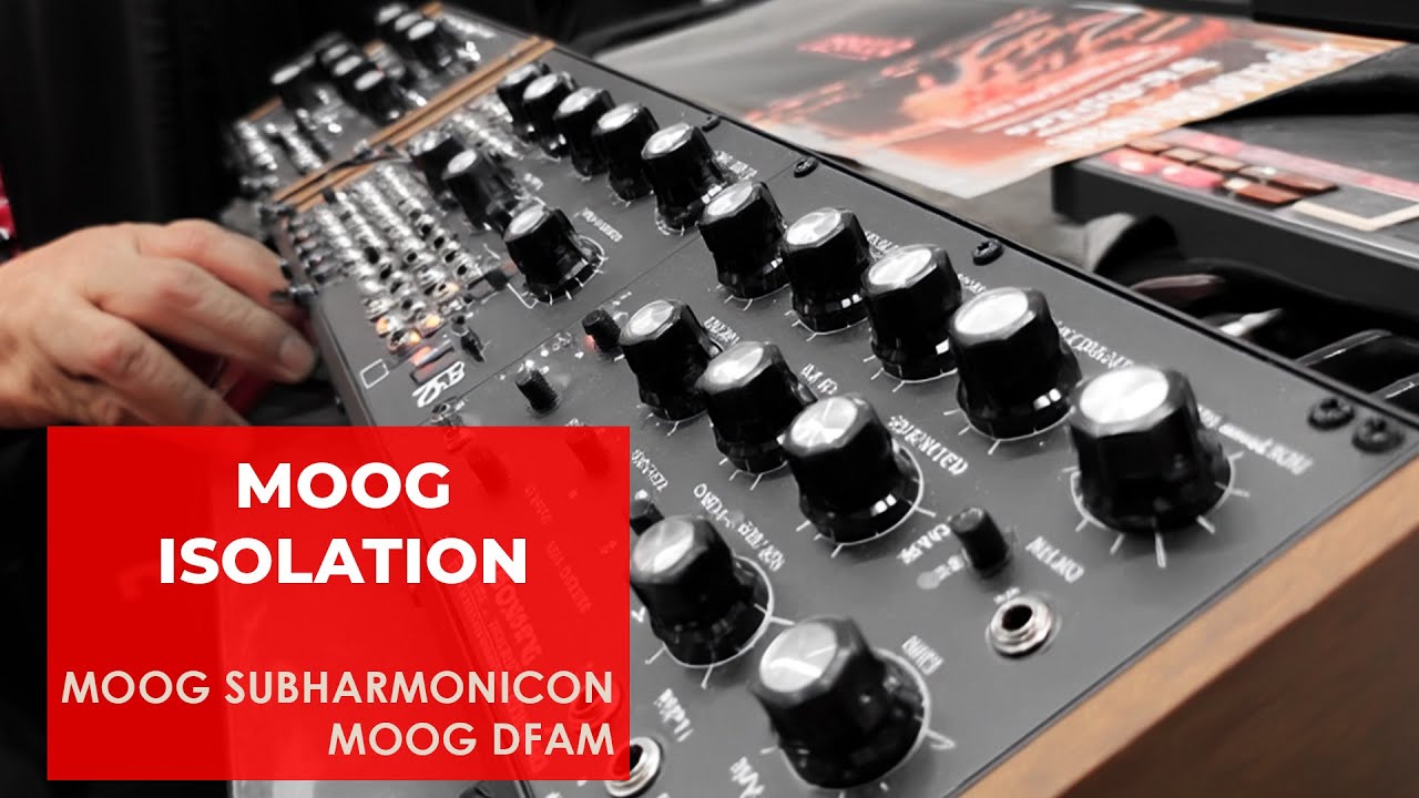 Moog Isolation: A Techno Journey from the Garage 🔴 DAWless #TECHNO