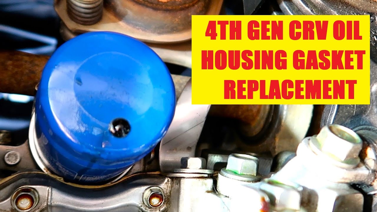 CRV Oil Housing Gasket replacement #crv