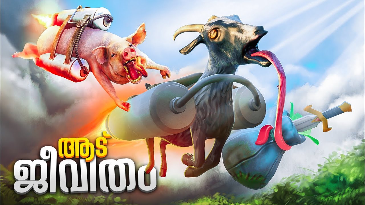 This Game Is So Funny And Stupid🤣..!!Goat Simulator