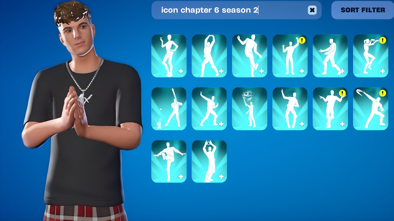 All Chapter 6 Season 2 Icon Series Dances & Emotes in Fortnite