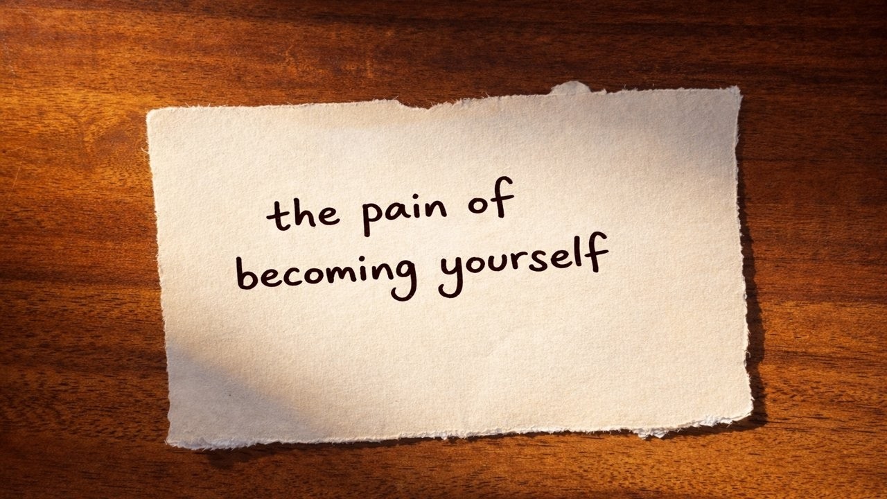 The Pain of Becoming Yourself (Why You Keep Repeating the Same Pattern)