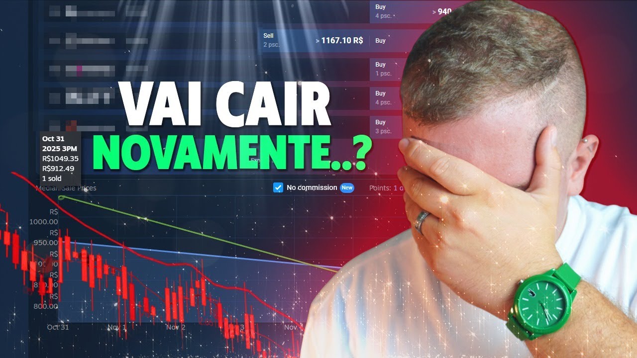 MERCADO DE SKINS do CS 2 VAI CAIR MAIS UMA VEZ (entenda tudo antes)