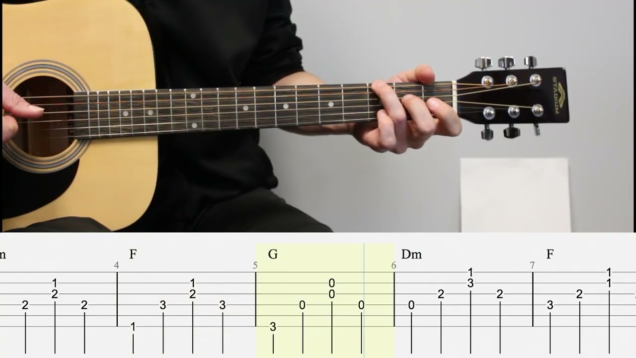 Forever Young (Alphaville) - Intro - Fingerstyle Tutorial | w TAB