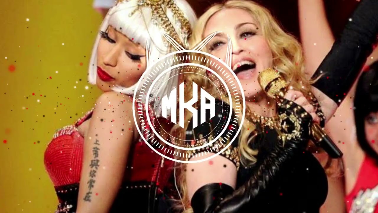 Madonna ~ Nicki Minaj - Bitch I'm Madonna (Slowed + Reverb)