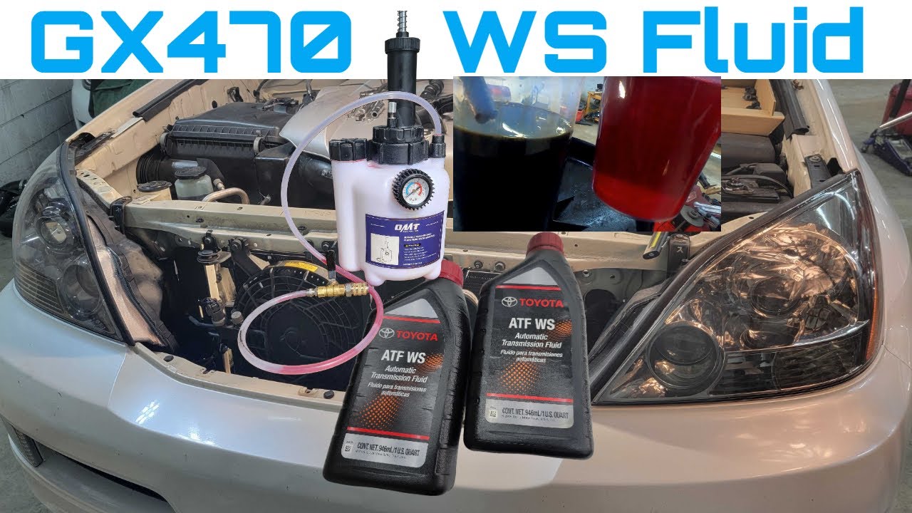 What's The BEST Fluid for Your Lexus GX470 ATF WS Change