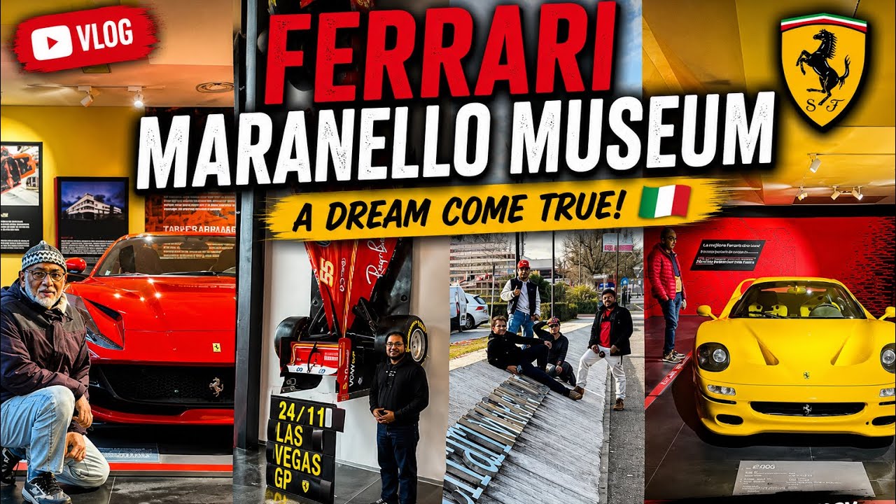 Full Tour of the Ferrari Museum in Maranello, Italy