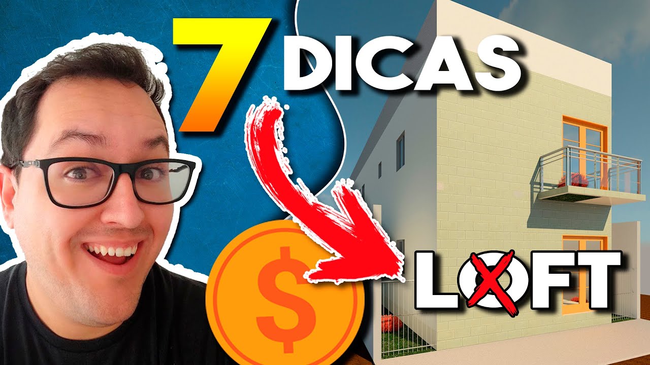 7 DICAS construir KITNET barato e economizar MUITO NA OBRA - NÃO construa LOFT