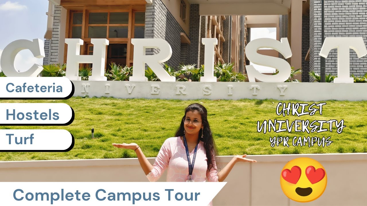 Christ University Yeshwanthpur Campus Tour || Bengaluru ||Check out how our campus is 😍||living life