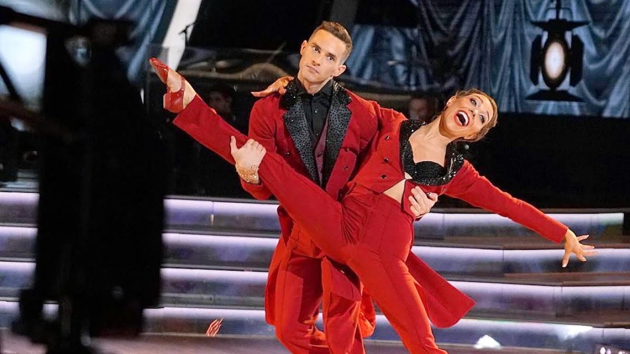 Adam Rippon and Jenna Johnson Jazz (Week 4) | Dancing With The Stars