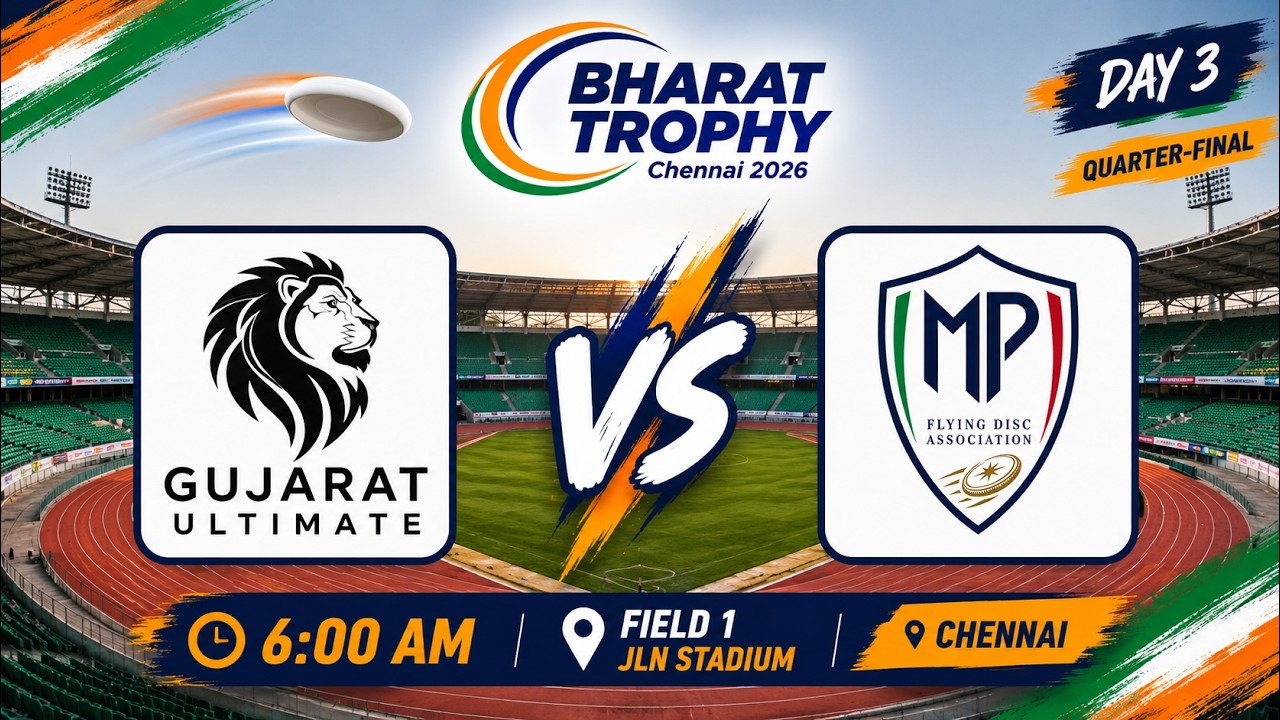 Gujarat vs Madhya Pradesh | Bharat Trophy 2026 Quarter-Final | LIVE