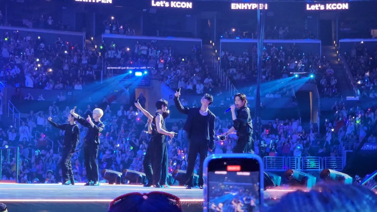 240727 [KCON LA DAY 2] ENHYPEN (엔하이픈) 'POLAROID LOVE' 4K FANCAM (직캠)