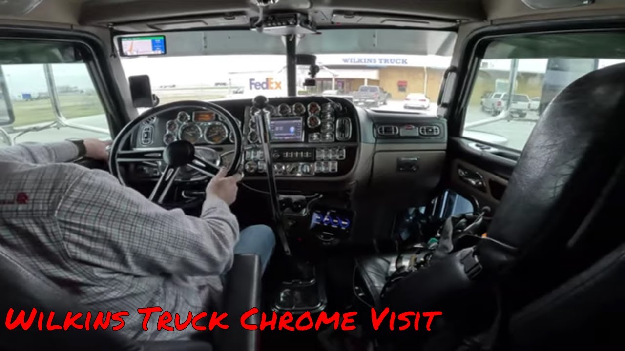 Wilkins Truck Chrome Visit | I need more lights! | Loading at refinery