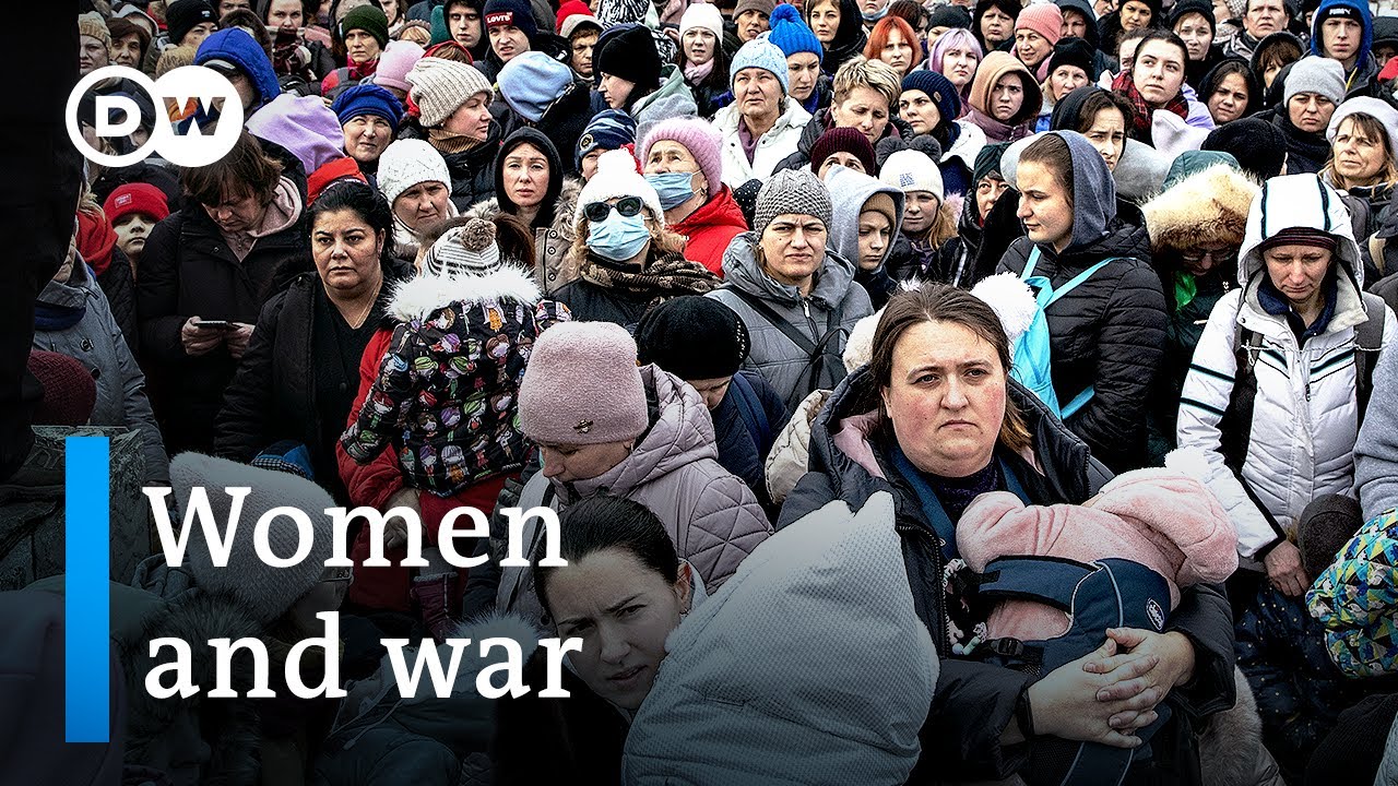 Women and the war in Ukraine: On the frontlines and on the run | DW News