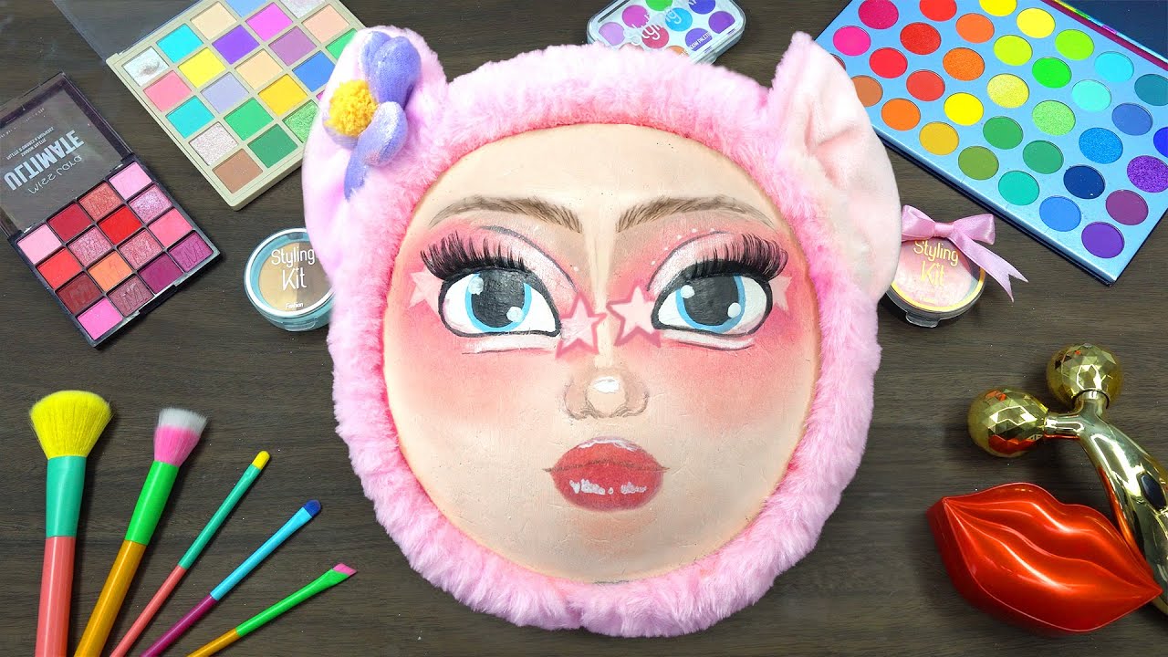 ASMR Watermelon Makeup Sounds 🍉🎧