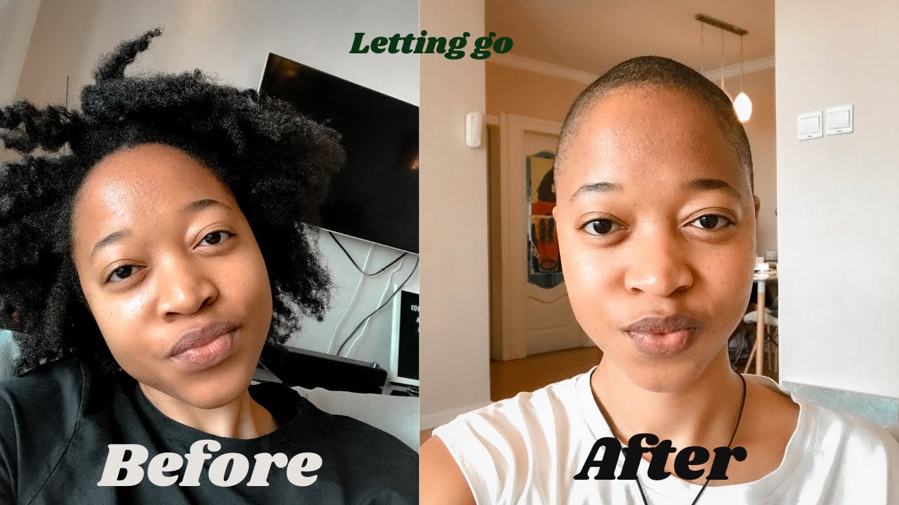 The big chop: A love letter to myself! |Why I cut my hair | Letting go