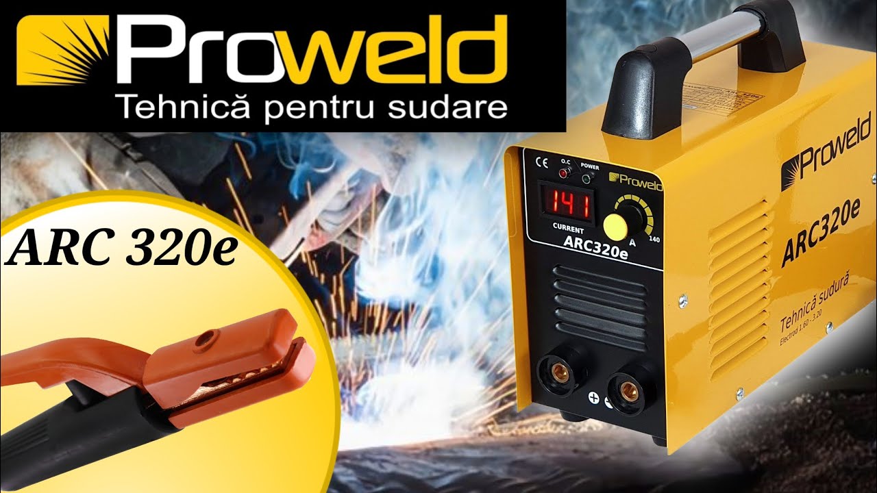 ProWELD ARC320e, FULL REVIEW! Invertor sudura 9.1kW. Unboxing si test sudare, masurare amperaj.