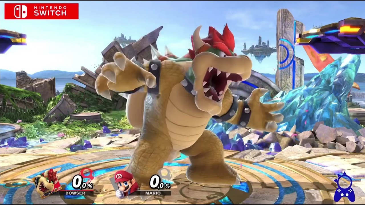 What If Bowser had his Real Voice in Super Smash Bros Ultimate? (Super Mario Galaxy Edition)