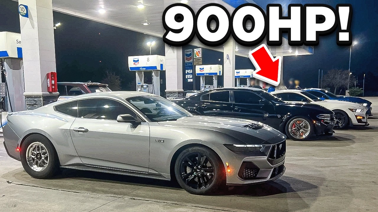 900HP Shelby GT500 Calls Out My Whipple S650 Mustang..