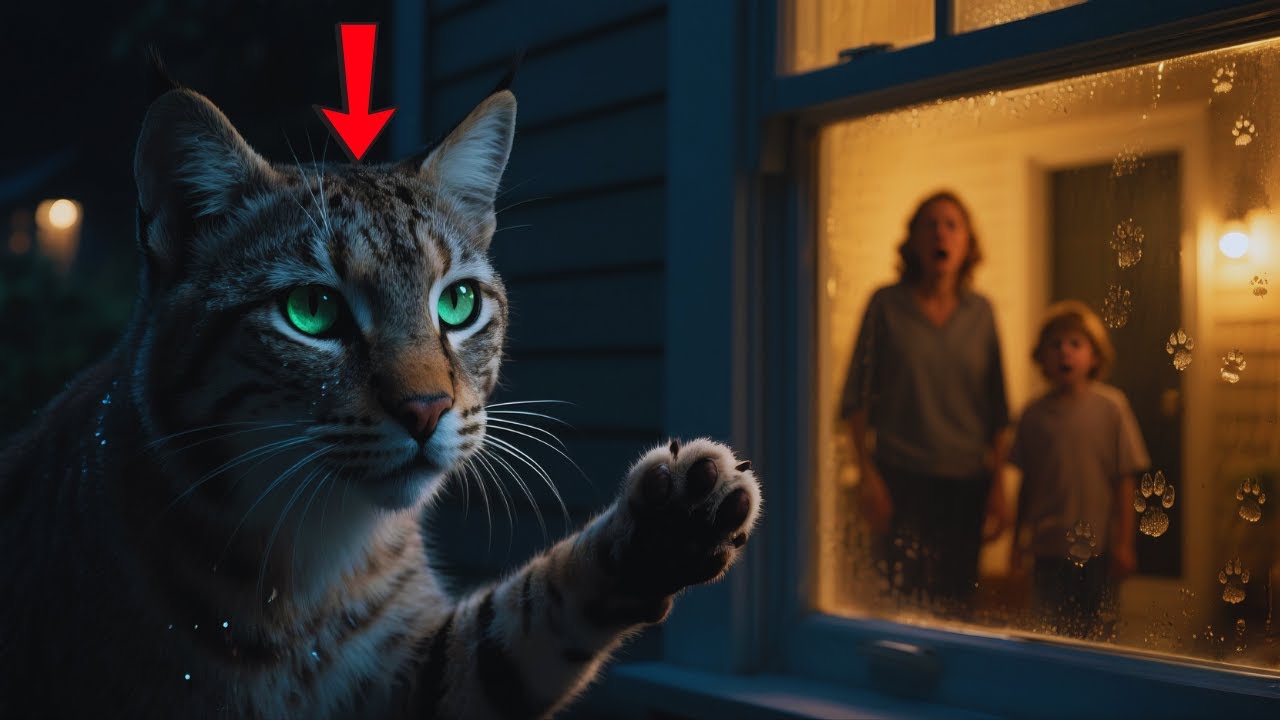 After the Child Goes Missing, a Strange Bobcat Taps On Window Daily—Where It Leads Turns Them Pal
