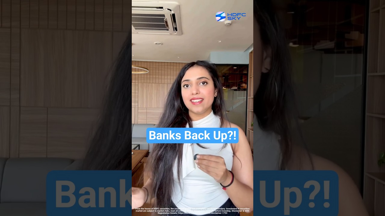 What Triggered Bank Stocks Rally After 17% Nifty Bank Fall? | HDFC SKY