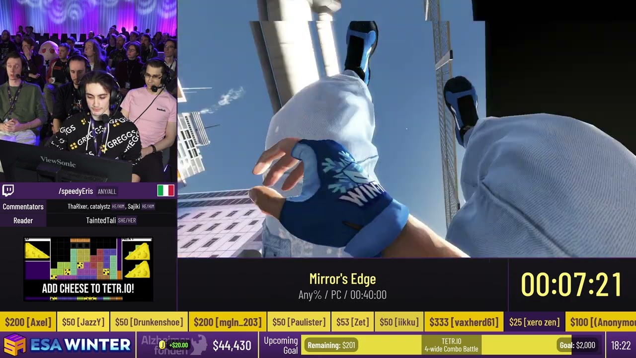 Mirror's Edge [Any%] от speedyEris - #ESAWinter23