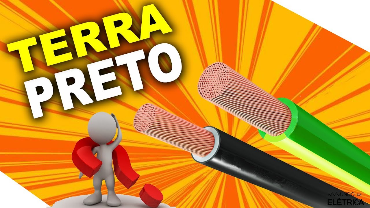 CABO de TERRA: Qual COR usar? 🔌