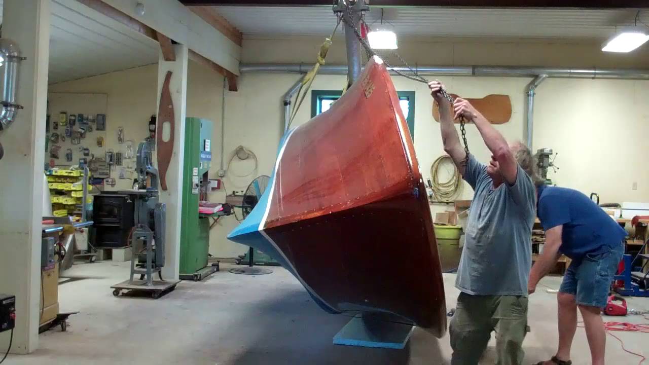 1946 Chris Craft Mahogany U22 Time to Flip! 6 16 2016
