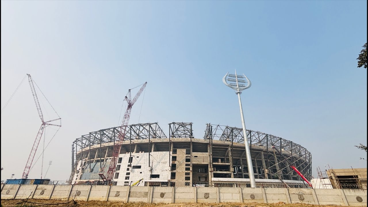 Varanasi International Cricket 🏏 Stadium 🏟️ Live Update ⛔️ #varanasi #cricketstadium 