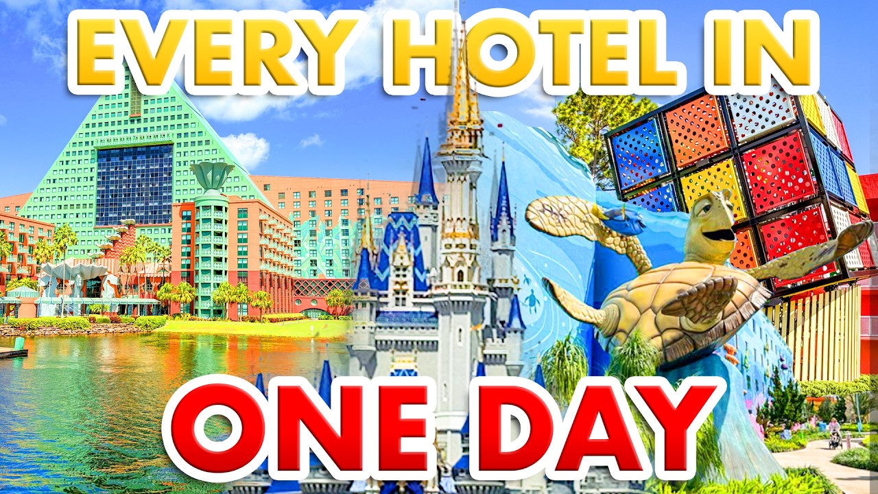Успею ли я посетить все отели Disney World за ОДИН ДЕНЬ?