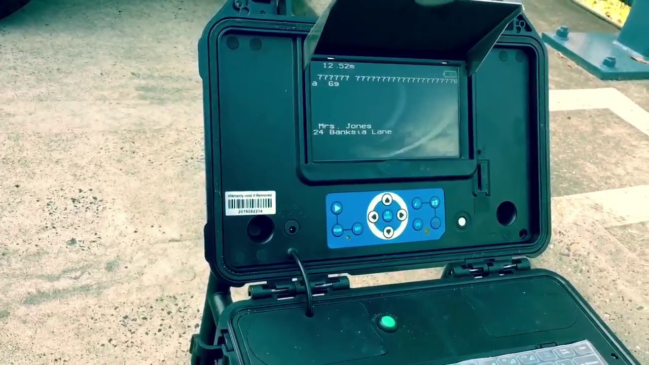 Budget Drain Camera. 35m, Self-levelling and Sonde.