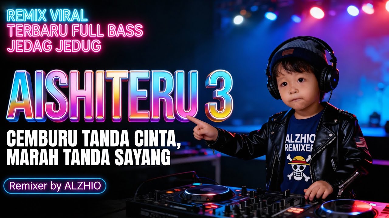 DJ AISHITERU 3 | Cemburu tanda Cinta, Marah tanda Sayang | VIRAL TIKTOK FULL BASS