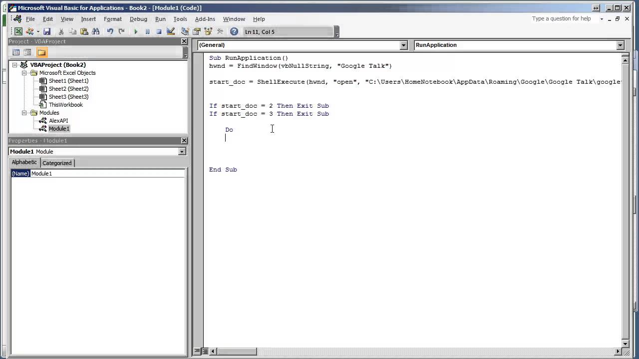 VBA Excel Windows API - V1.02 - Wait for Window Application to Open or Load