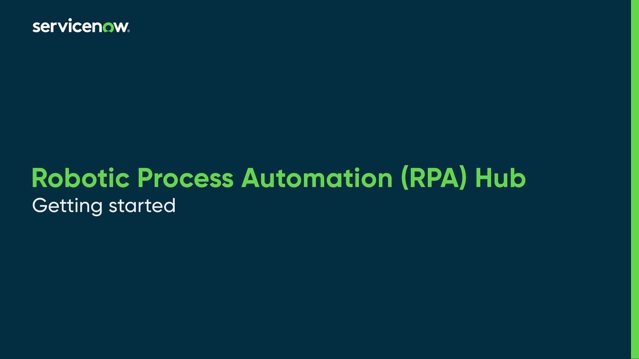 Центр роботизированной автоматизации процессов (RPA) | Начало работы