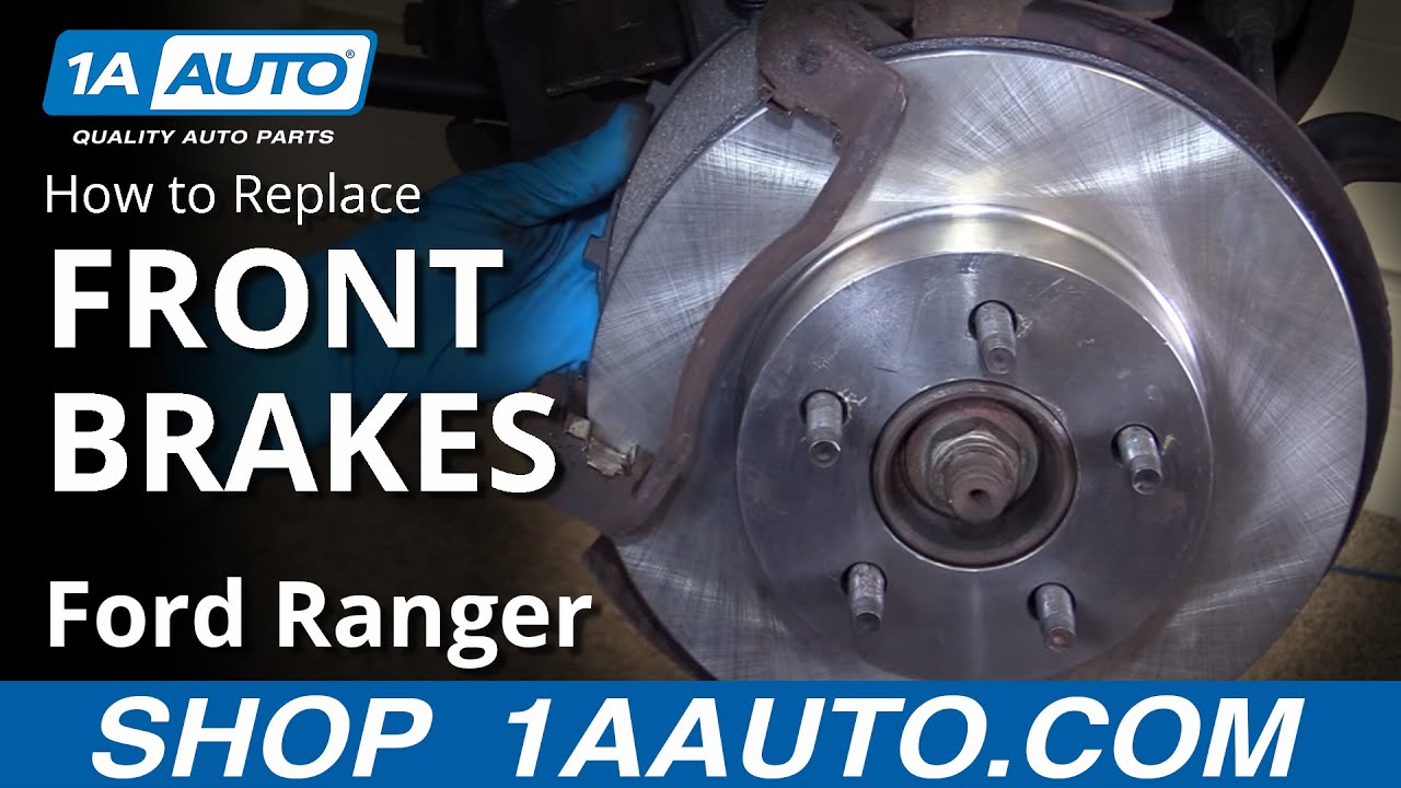 How to Replace Front Brakes 95-02 Ford Ranger