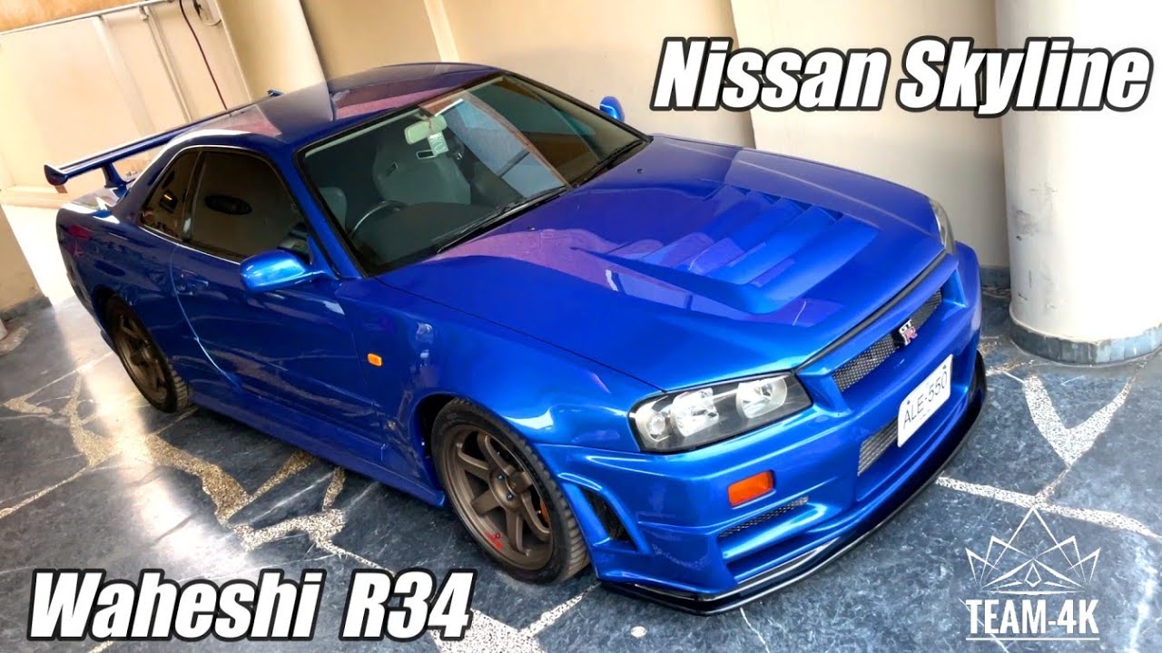 Nissan Skyline R34 urf GODZILLA FOR U 🤩