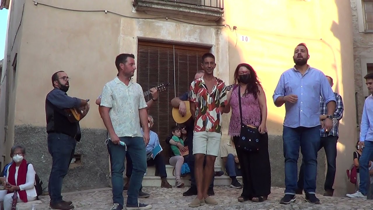 13 Bocairent Dia del cant Valencià d'Estil 2021 L'u i dotze Xavi, Jonathan i Toni Vega