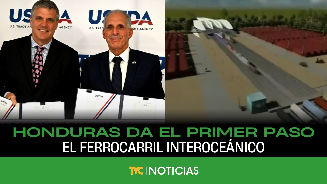 Honduras firma convenio histórico con EE. UU. para el estudio del ferrocarril interoceánico