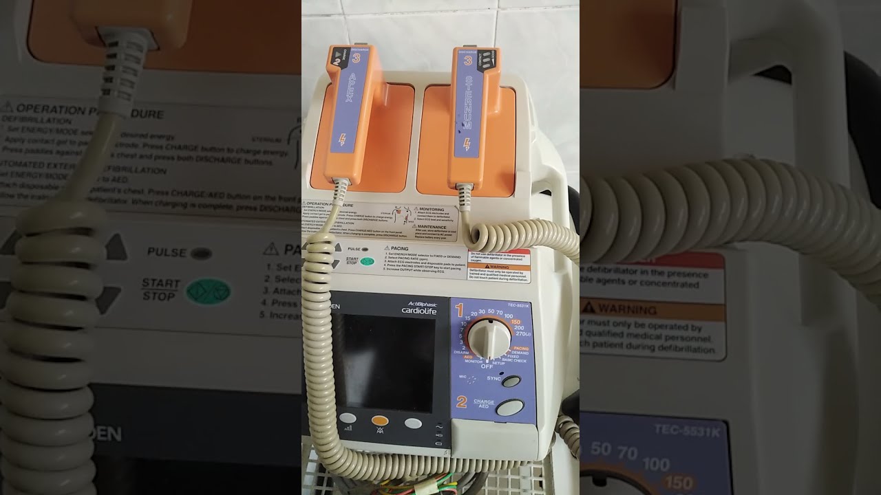 اسهل طريقه لتعلم جهاز الصدمات Dc.