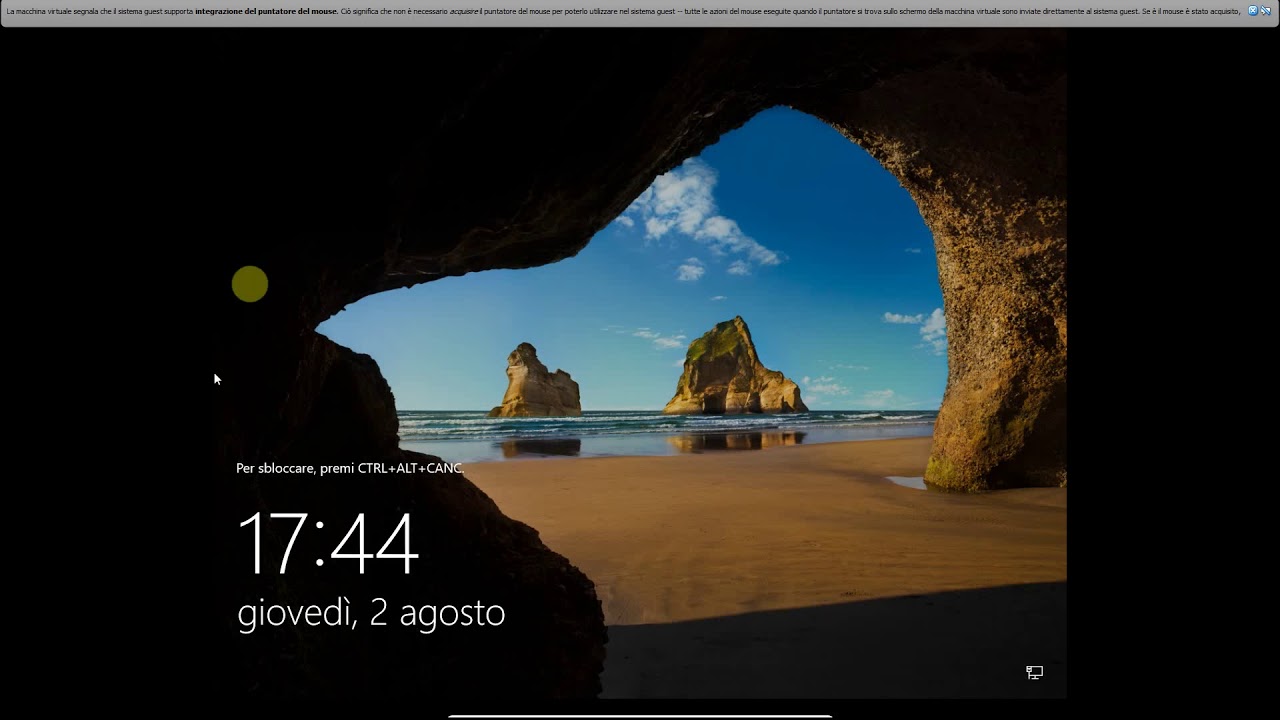 Windows server 2016: interfaccia