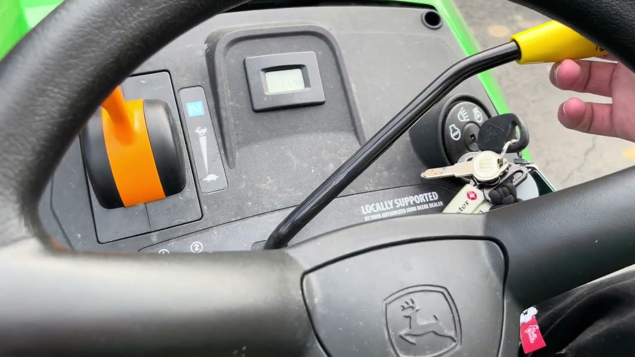 Lawnmower start 74℉/23℃