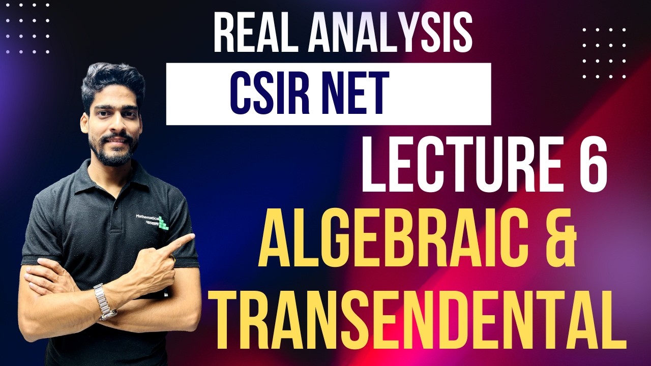 REAL ANALYSIS  | MORE IDEAS | CSIR NET JUNE 2026 LIVE BATCH WITH MANISH SIR #csirnet2026