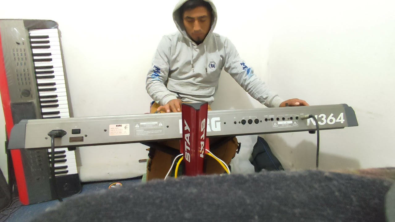 Korg n363 probando sonidos de Yarita Lizeth  San Mateo   Karisma jentiles