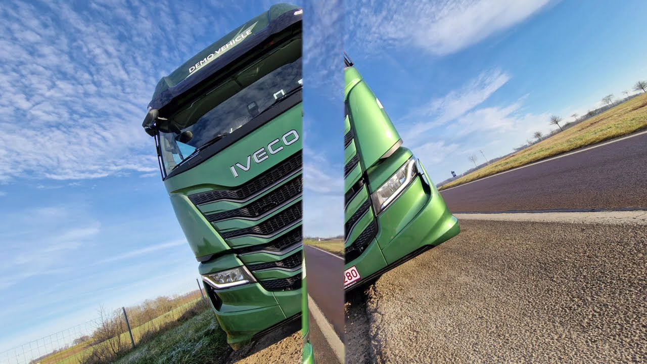 #NEW Iveco S-Way 500hp 2024 - 2025 mirrorless, interior/exterior + dashboard displays