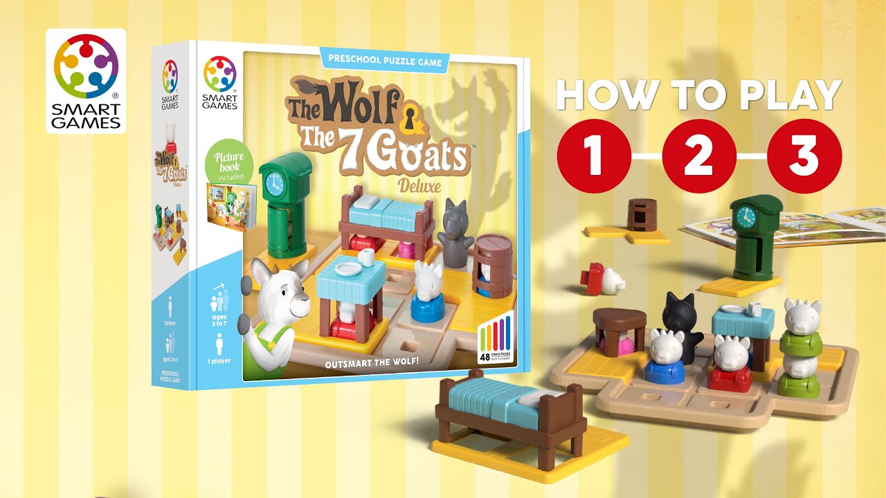 How To Play The Wolf And The 7 Goats - SmartGames
