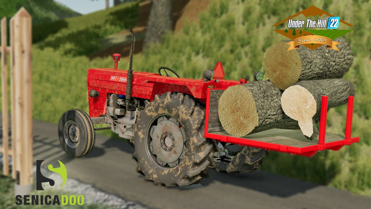 Firewood Selling - UTH 22 in Vineyard (Slovenia)