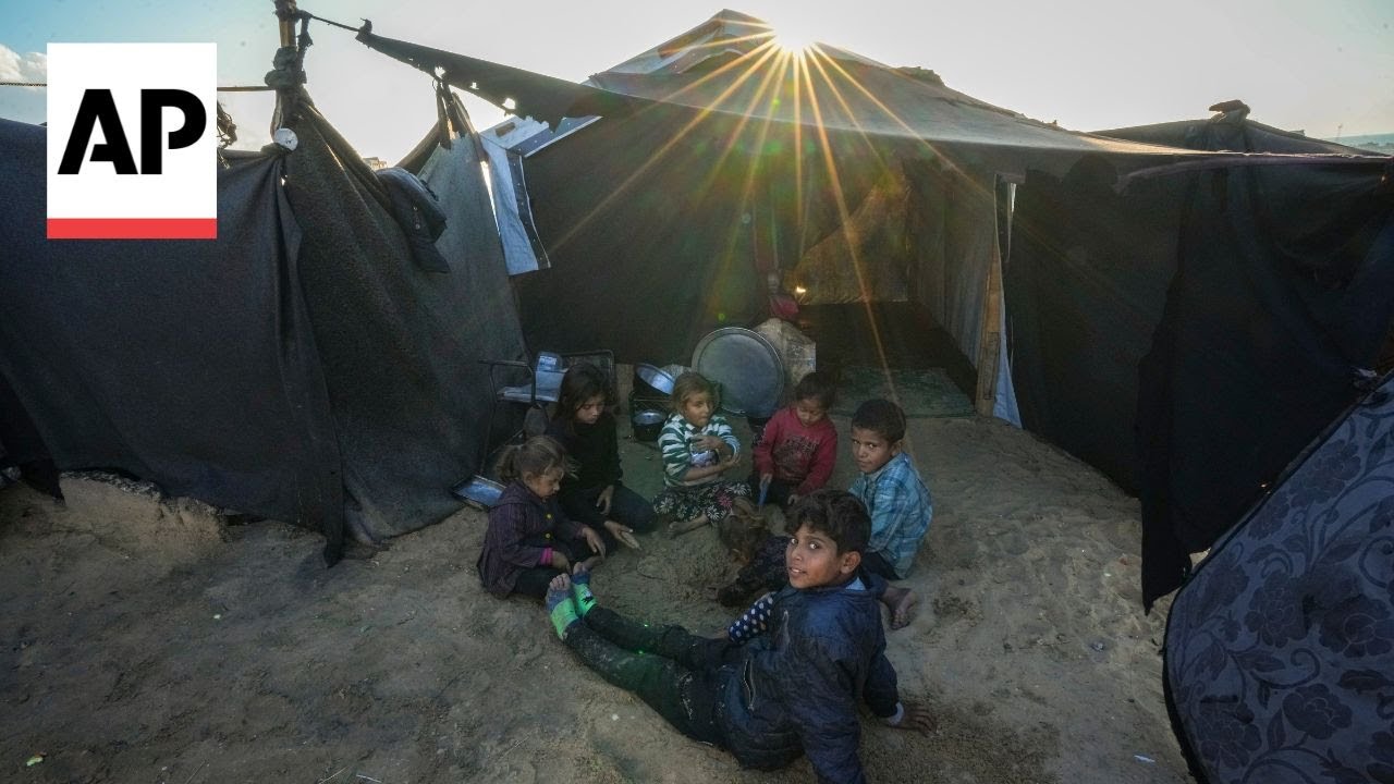 Winter is hitting Gaza and many Palestinians have little protection from the cold
